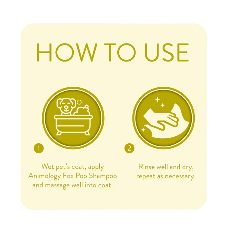 Animology Fox Poo Dog Shampoo