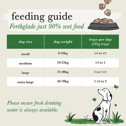 Forthglade Grain Free Complementary Wet Adult Dog Food Lamb