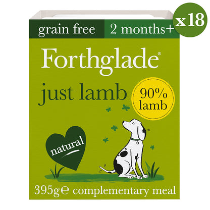 Forthglade Grain Free Complementary Wet Adult Dog Food Lamb