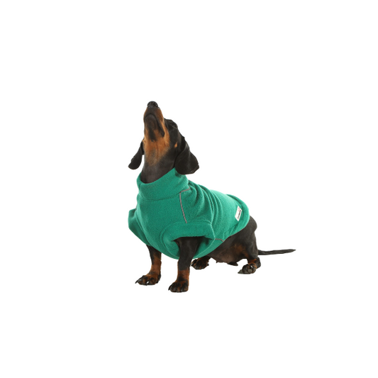 Doodlebone Fleecy Dog Jacket Pine - Size 7-10