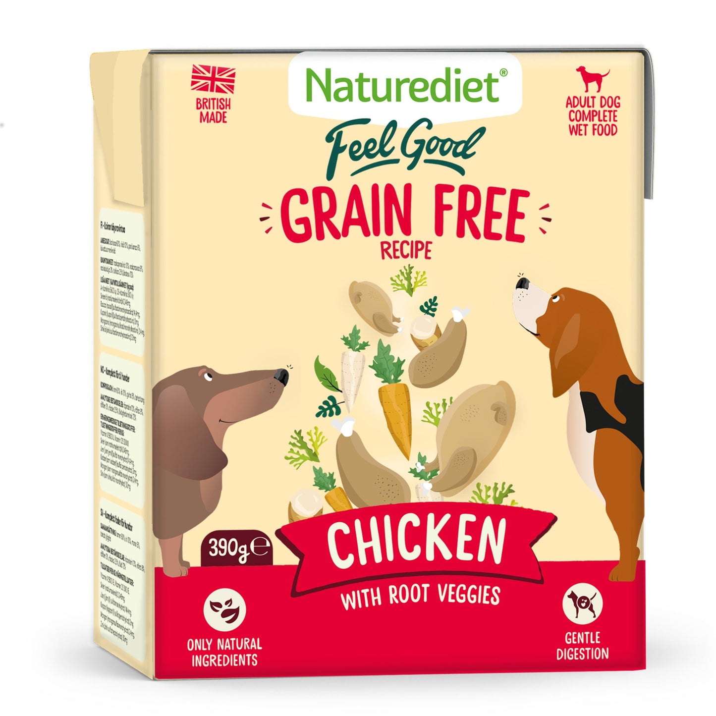 Nature Diet Feel Good Chicken with Root Veggies Grain Free Dog Food