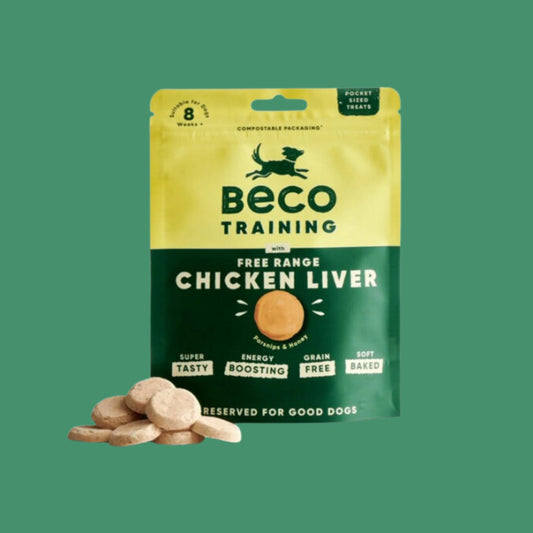 Beco Training Treats Chicken Liver with Parsnip and Honey