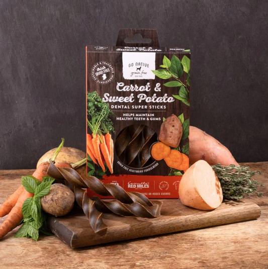 Go Native Dental Super Sticks with Carrot & Sweet Potato