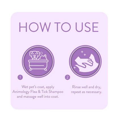 Animology Flea and Tick Dog Shampoo