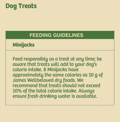 Minijacks Dog Treats Turkey & Rice Hypoallergenic