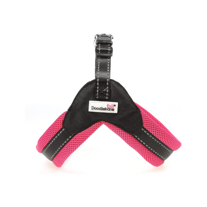 Doodlebone Boomerang Harness Neon Pink - Size 4-5