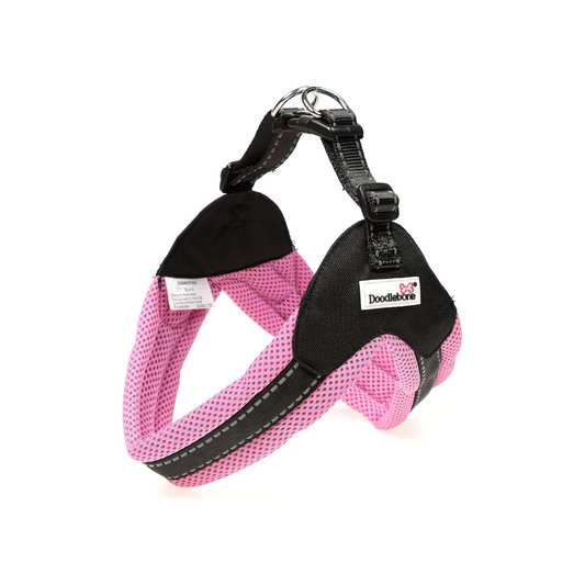 Doodlebone Boomerang Harness Pink - Size 4-5