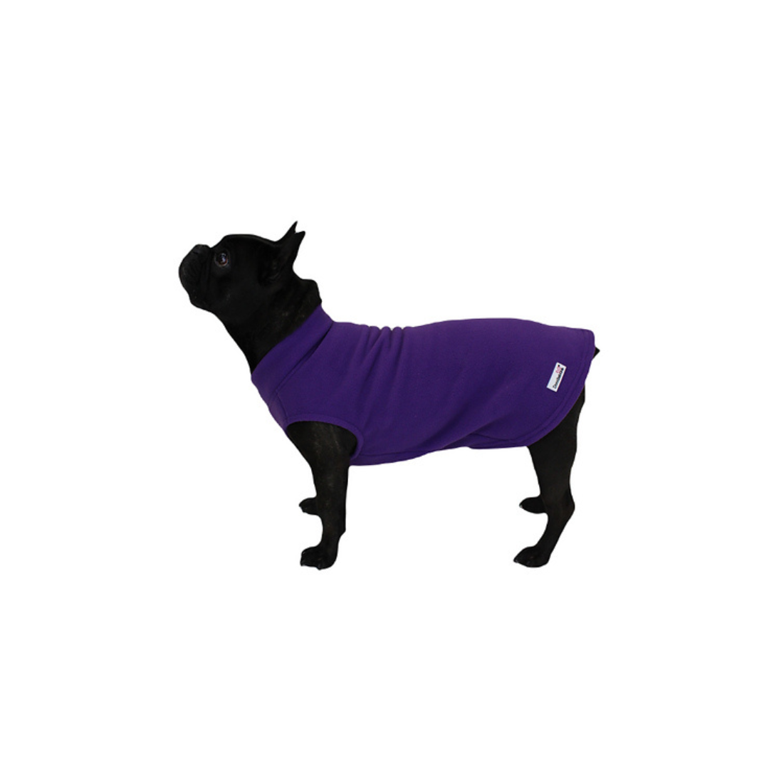 Doodlebone Fleecy Dog Jacket Purple - Size L