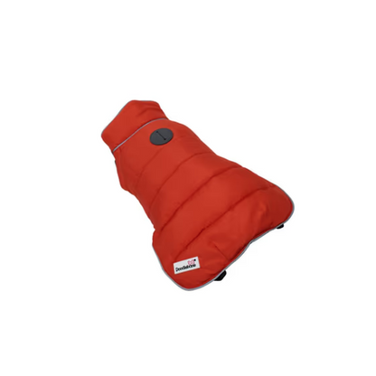 Doodlebone Combi-Puffer Dog Jacket - Orange - Size XL