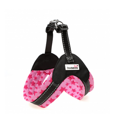 Doodlebone Boomerang Harness Pink Stars - Size 4-5