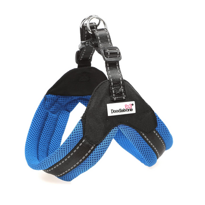 Doodlebone Boomerang Harness Blue - Size 8-10