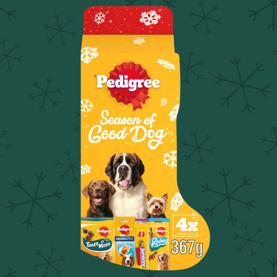 Christmas Pedigree ‘Season Of Good Dog’ Stocking