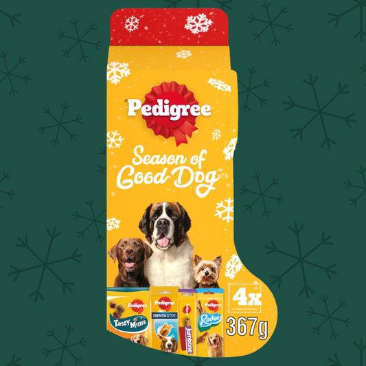 Christmas Pedigree ‘Season Of Good Dog’ Stocking