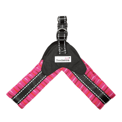 Doodlebone Boomerang Harness Pink Stripes - Size 4-5