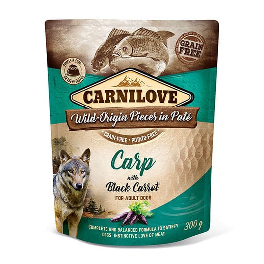 Carnilove Grain Free Carp with Black Carrot Wet Dog Food