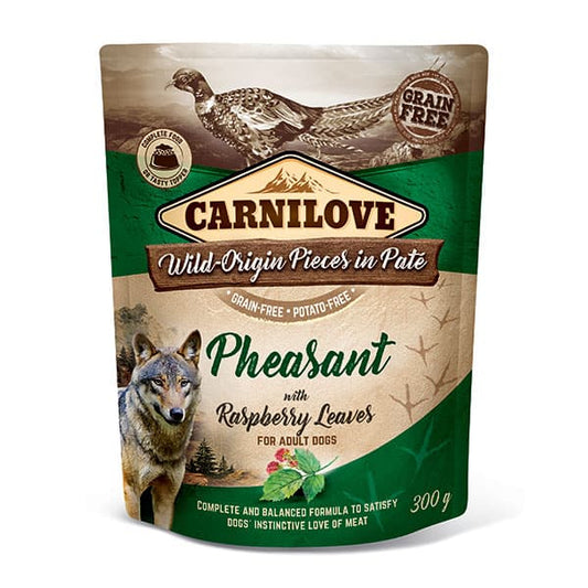 Carnilove Pheasant with Raspberry Leaves Adult Wet Dog Food