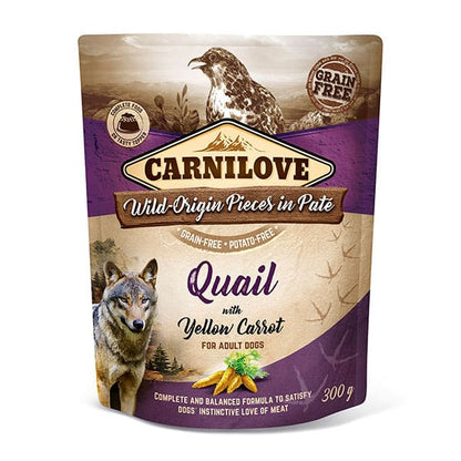 Carnilove Quail with Yellow Carrot Adult Wet Dog Food