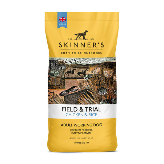 Skinner’s Field & Trial Working Dog Chicken and Rice